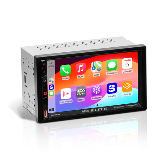 BOSS Elite BE7ACP.WX Double DIN Car Stereo Wireless Apple CarPlay