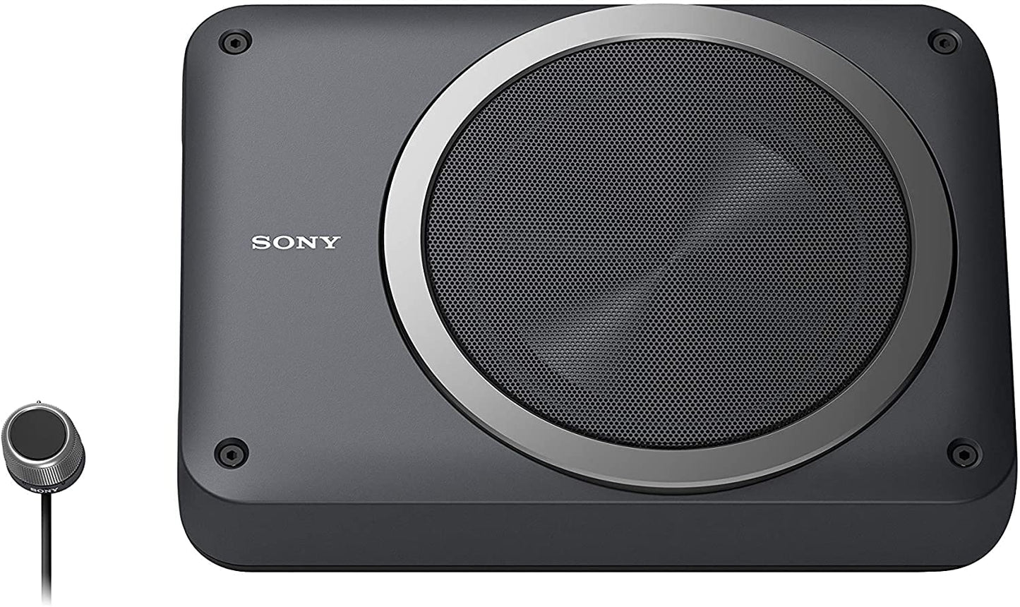 Sony XS-AW8 8" Amplified Under Seat Subwoofer - Low Profile Self-Contained