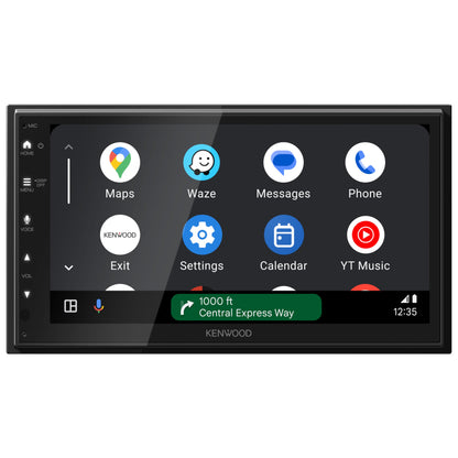 Kenwood DMX50S 6.8" AM FM Bluetooth Car Stereo- Wireless Apple CarPlay, Android Auto