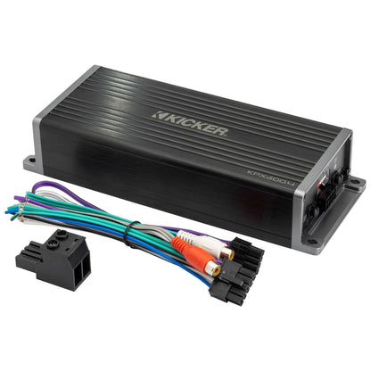 Kicker 51KPX3004 KPX300.4-4x75-Watt Powersports & Motorcycle Full-Range Amplifier