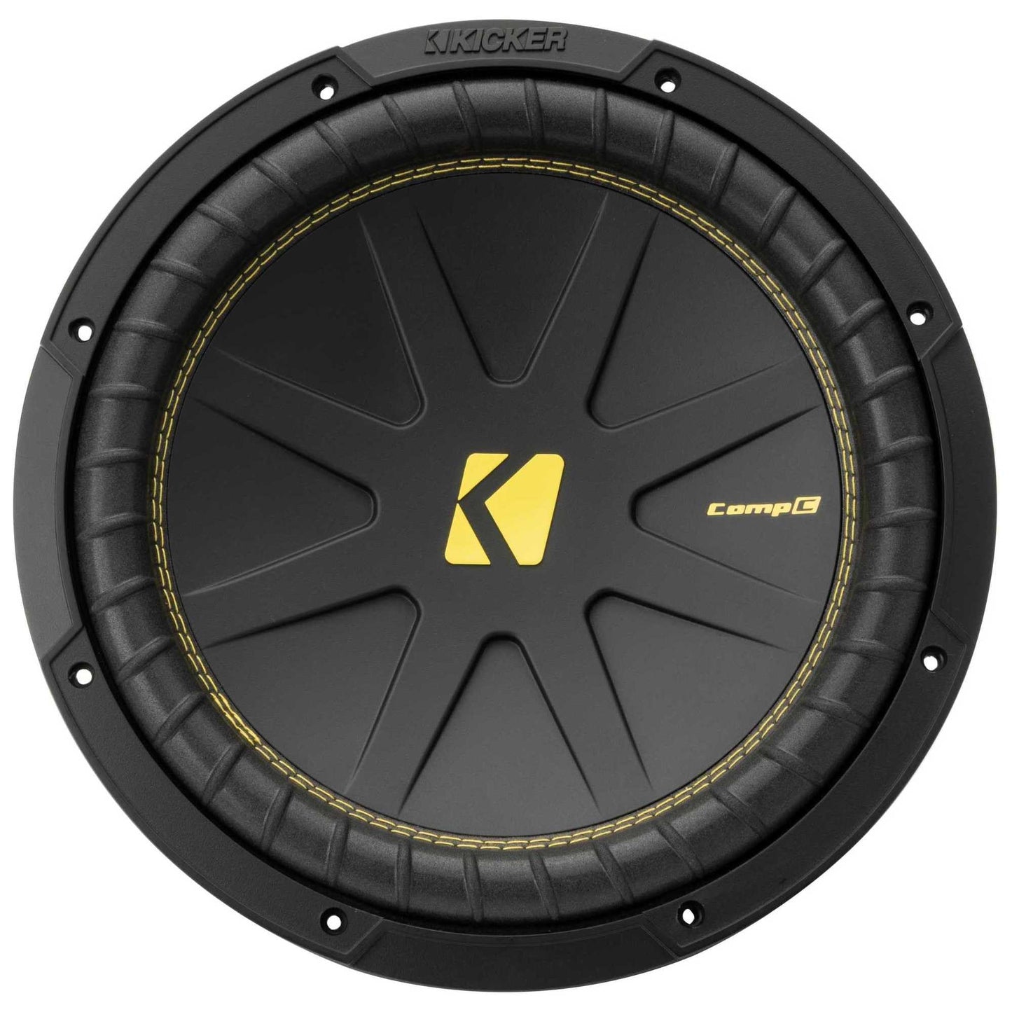 Kicker 50CWCD124 CompC 12" Subwoofer, Dual 4-Ohm