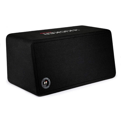Kicker CompR 48DCWR122 Dual 12" Loaded Enclosure, 1000W RMS, 2Ω