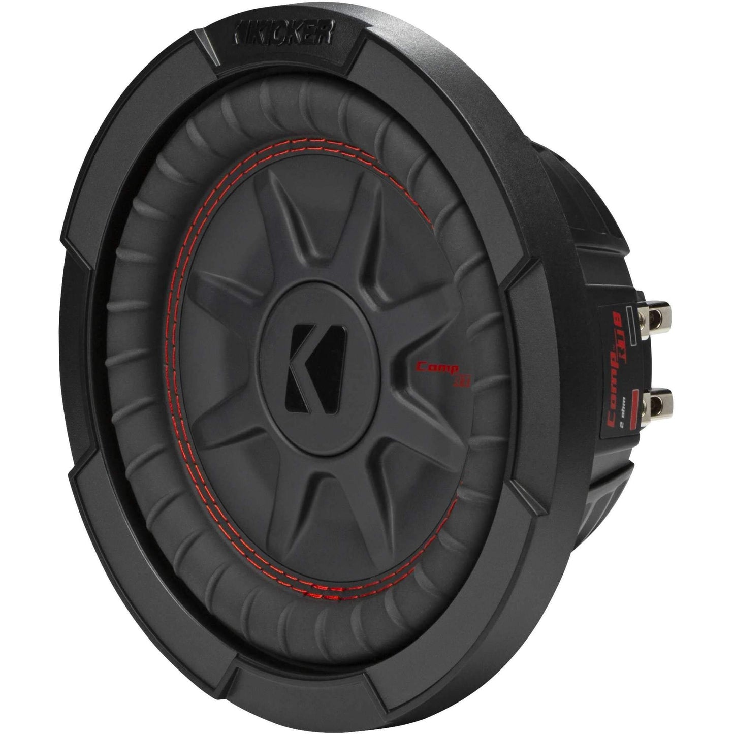 Kicker 48CWRT82 CompRT 8" Subwoofer, DVC, 2-ohm