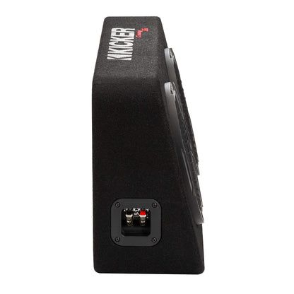 Kicker 48TCWRT82 CompRT 8" Subwoofer in Thin Profile Enclosure, 2 Ohm