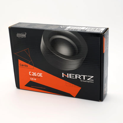 Hertz Cento Series C26OE 1" (26mm) Tweeters with Neodymium Magnets (Pair)