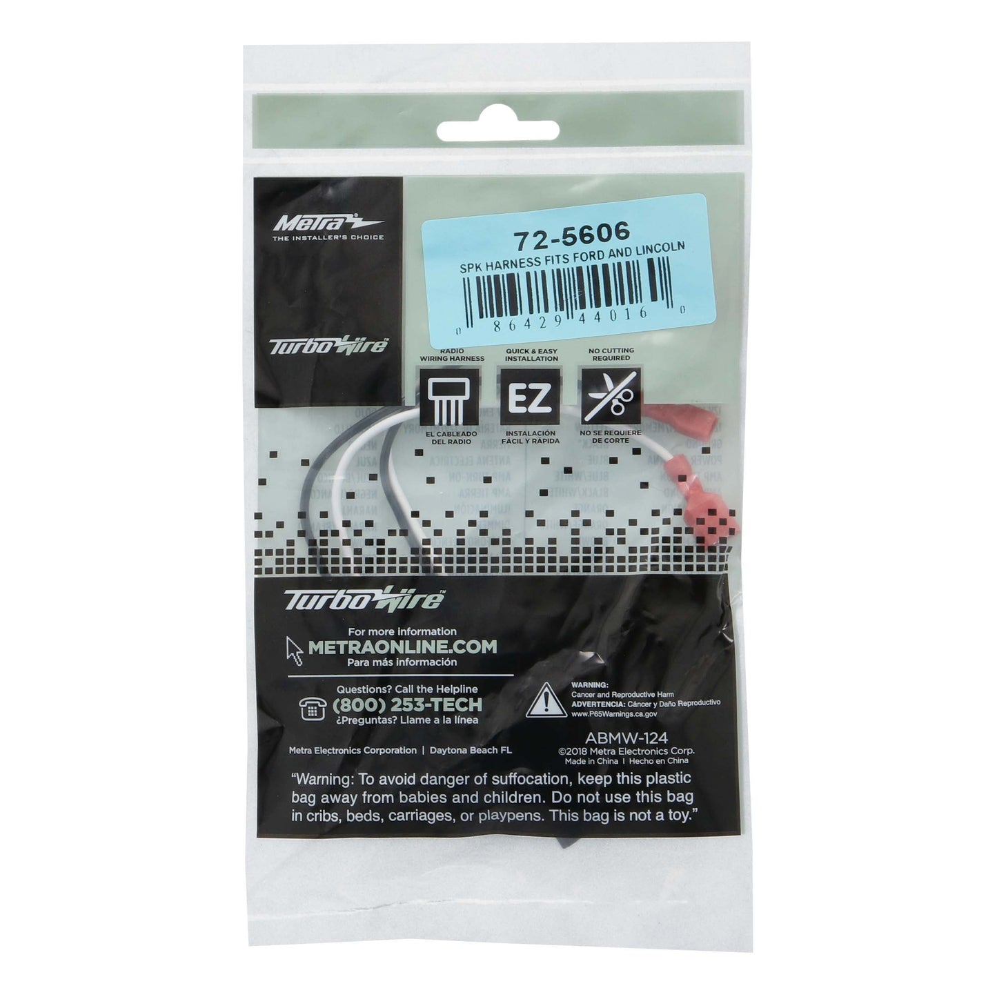Metra 72-5606 Tweeter Harness Pair for Lincoln Vehicles