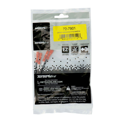Metra 72-7901 Speaker Wiring Harness Pair for Mazda Vehicles