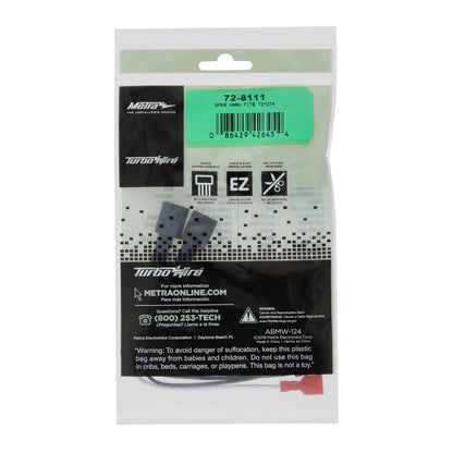 Metra 72-8111 Speaker Wiring Harness Pair for Select Toyota