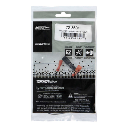 Metra 72-8601 Speaker Wiring Harness Pair for Audi Tesla Vehicles