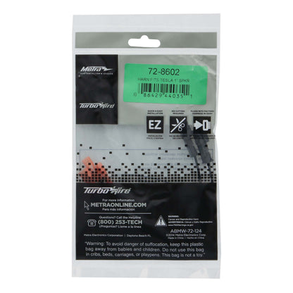 Metra 72-8602 Speaker Wiring Harness Pair for BMW Tesla Vehicles
