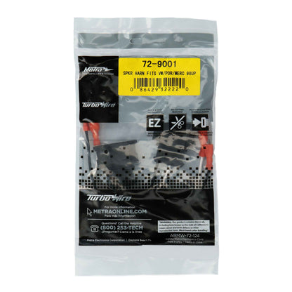 Metra 72-9001 Speaker Wiring Harness Pair for Audi Mercedes VW