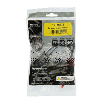 Metra 72-9002 Speaker Wiring Harness Pair for European Vehicles