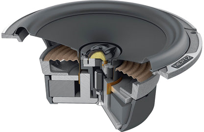 Hertz Mille Pro MPX 165.3 6.5" 2-Way Coaxial Speakers, 100W RMS, 4Ω, Pair