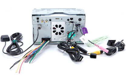 Kenwood eXcelon DMX709S 6.95" Touchscreen Car Stereo – Apple CarPlay, Android Auto + CMOS-230LP Backup Camera