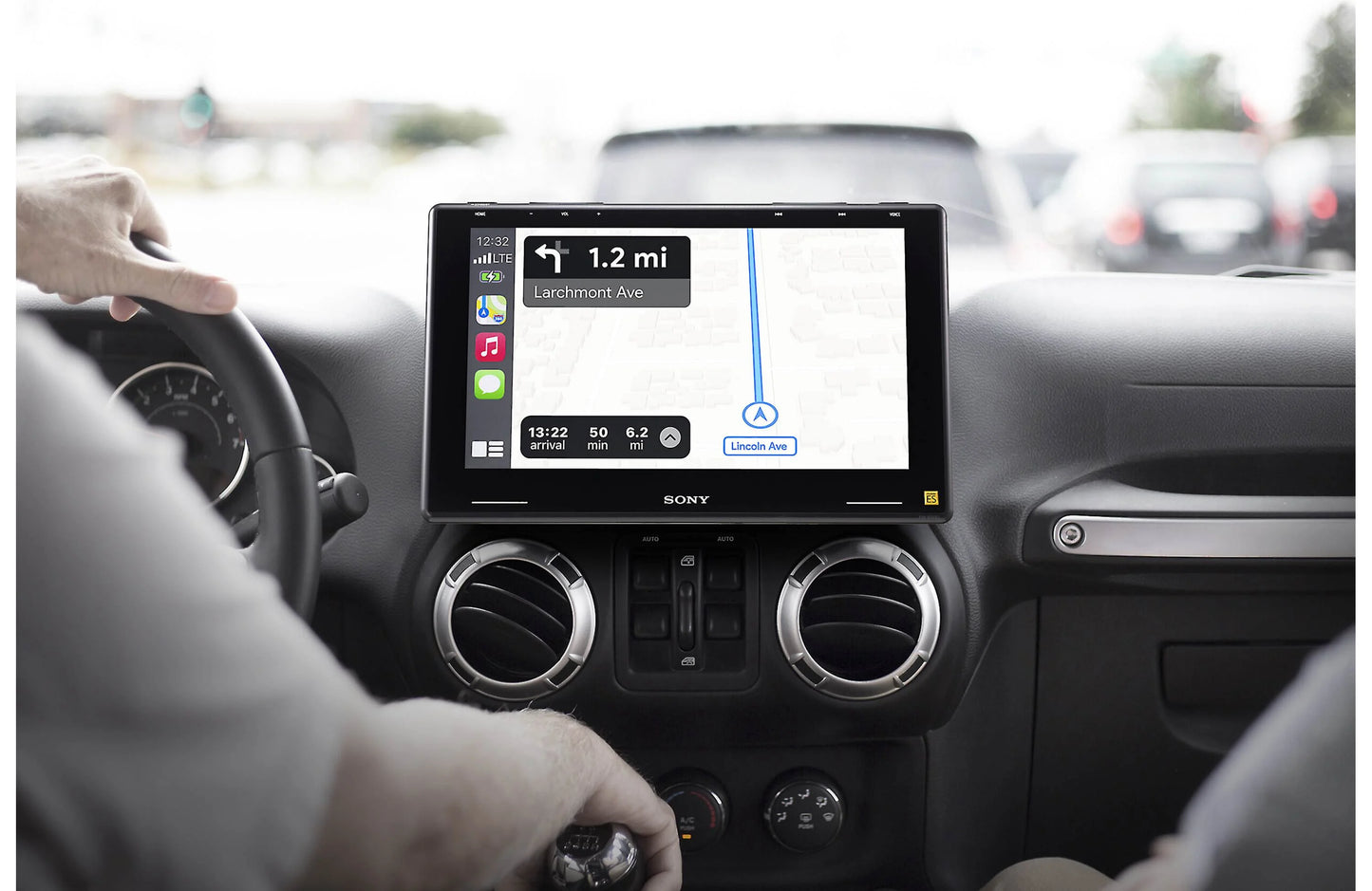 Sony XAV-9500ES 10.1" Wireless CarPlay & Android Auto Floating Single-DIN Receiver