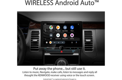 Kenwood eXcelon DNR1007XR 10.1" Wireless Apple CarPlay Android Auto Car Stereo + CMOS-740HDLP Backup Camera