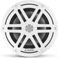 JL Audio M3-650X-S-Gw 6.5-inch Marine Coaxial Speakers, White Sport Grilles 93514