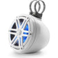 JL Audio M3-650VEX-Gw-S-Gw-i 6.5-inch RGB LED Tower Coaxial System, White Sport Grilles 93402