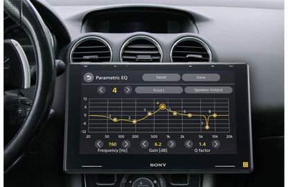 Sony XAV-9500ES 10.1" Wireless CarPlay & Android Auto Floating Single-DIN Receiver