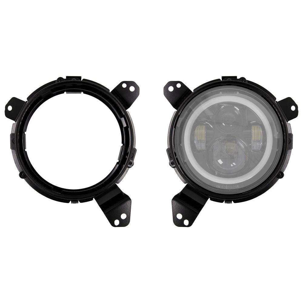 Metra JP-JLB7 7-Inch Headlight Brackets for Jeep JL JT