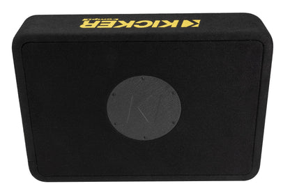 Kicker 50TCWC104 CompC 10" Subwoofer in Thin Profile Enclosure 4-Ohm