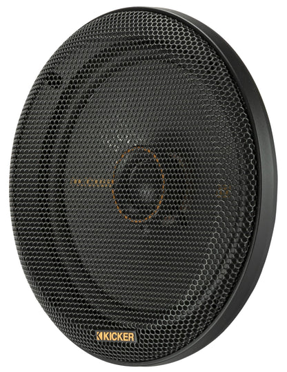 Kicker 51KSC6704 Coaxial Speaker System, 2-Way Design, Pair, 6.75", Pair