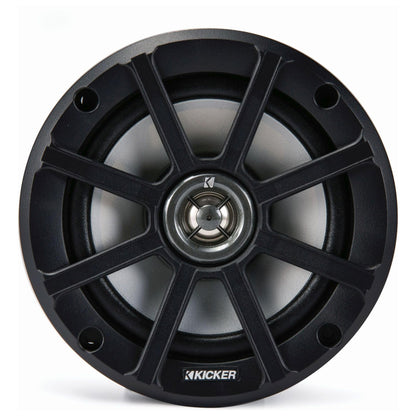 Kicker 51PSC654 6.5-Inch PowerSports Weather-Proof Coaxial Speakers, 4-Ohm