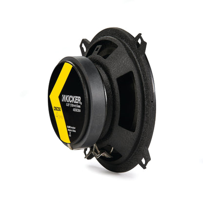 Kicker DSC50 5.25-Inch (130mm) Coaxial Speakers, 4-Ohm (Pair)