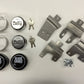 Slick Locks Puck Lock Kit 2015- Present Ford Full Size Transit Van FD-TR-HD-FVK-1-TK