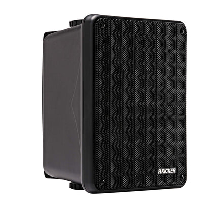 Kicker 46KB6B KB6 6.5" Indoor/Outdoor Speakers, 75W RMS, 8Ω, Black Pair