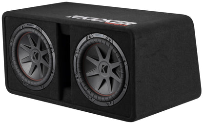 Kicker 52DCVR122 CompVR 12" Loaded Subwoofer Enclosure, 800 Watts RMS, 2-Ohms