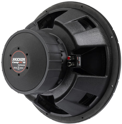 Kicker CompVR 52CVR152 15" Subwoofer, dual voice coil, 2Ω, 500W RMS