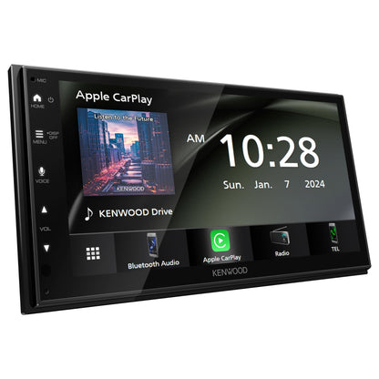 Kenwood DMX50S 6.8" AM FM Bluetooth Car Stereo- Wireless Apple CarPlay, Android Auto