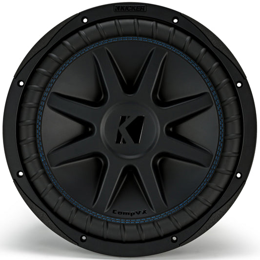 Kicker 50CVX122 CompVX 12-Inch Subwoofer, Dual 2-Ohm