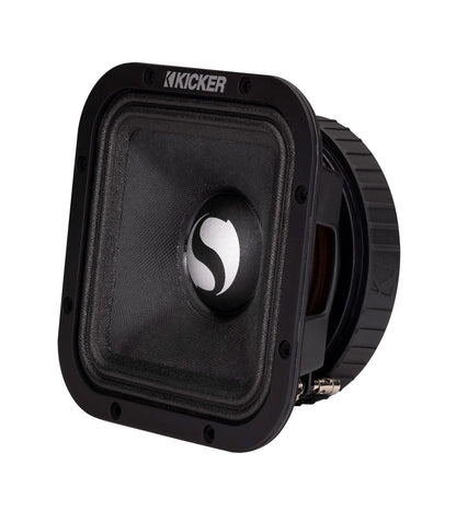 Kicker 49ST7MR8 7" Street Series Square Mid-Bass, Pair, 8 Ohm, Pair