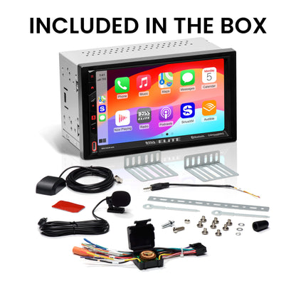 BOSS Elite BE7ACP.WX Wireless CarPlay/Android Auto 7" Double-DIN Receiver