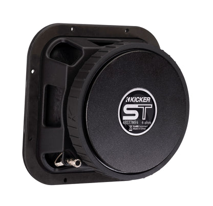 Kicker 49ST7MR4 7" Street Series Square Mid-Bass, Pair,  4 Ohm, Pair