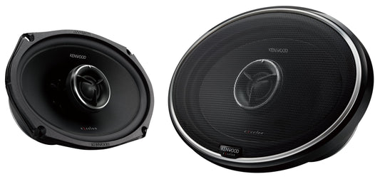 Kenwood KFC-X695 6x9 2-Way Car Speakers 300W, Shallow Mount