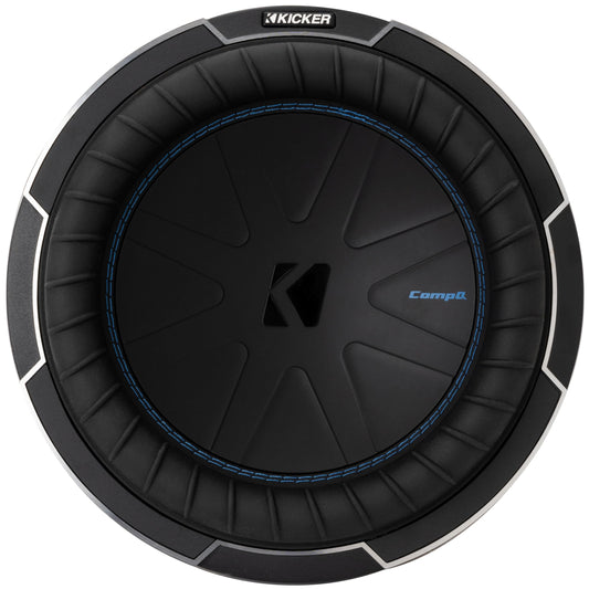 Kicker 51CWQ102 CompQ Q-Class 10" Subwoofer, Dual 2-Ohm