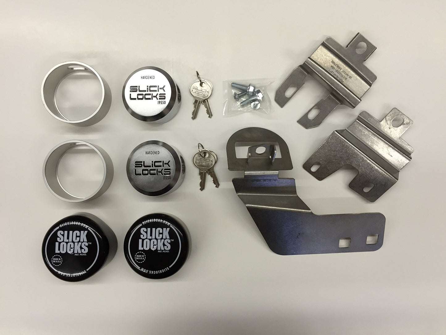 Slick Locks Puck Lock Kit 2015 - Present Ford Full-Size Transit FD-TR-FVK-SLIDE-TK