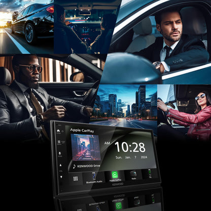 Kenwood DMX4710S 6.8″ Digital Multimedia Receiver with Apple CarPlay, Android Auto, HD Radio & 4V Preouts