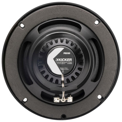 Kicker 51PSC651 6.5" Powersports Coaxial Speakers, 2Ω, Pair