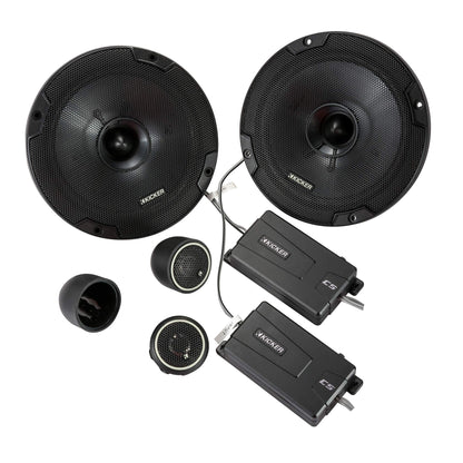 Kicker 46CSS674 CS-Series CSS67 6.75-Inch (165mm) Component Speakers (Pair)