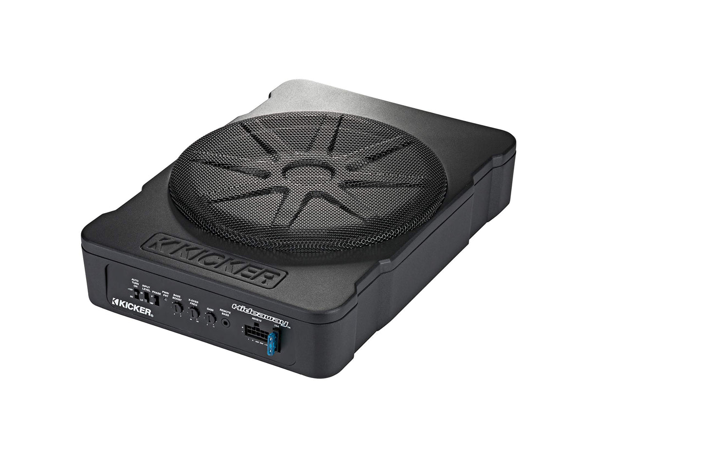 Kicker 46HS10 Hideaway Compact Powered Subwoofer, 10-Inch