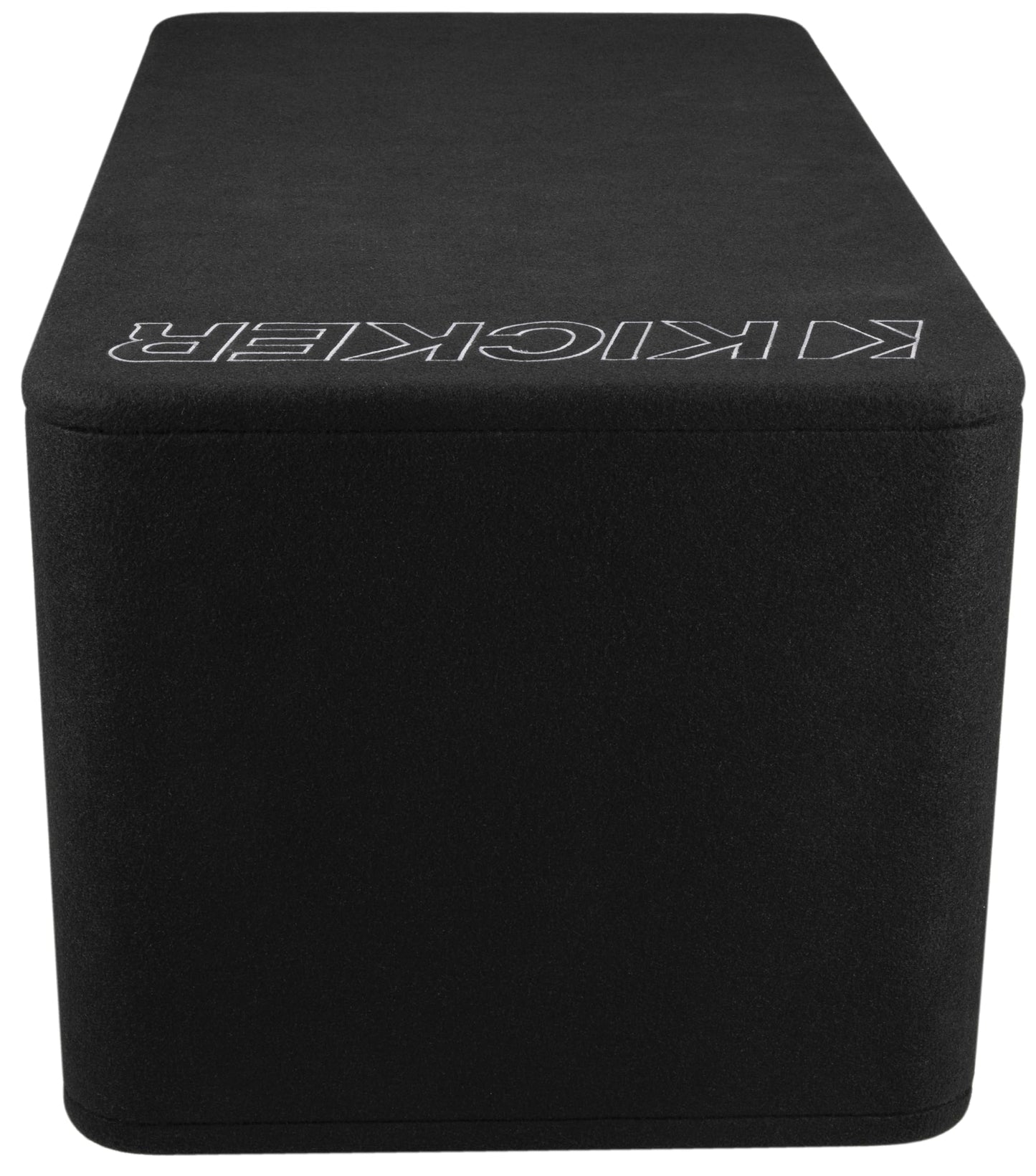 Kicker 49VUL7X12 Unloaded Subwoofer Enclosure for Single 12" Square Subwoofer