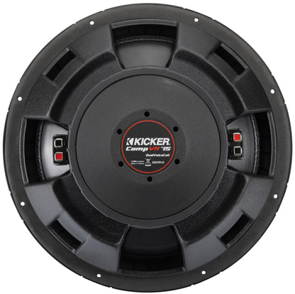 Kicker CompVR 52CVR152 15" Subwoofer, dual voice coil, 2Ω, 500W RMS