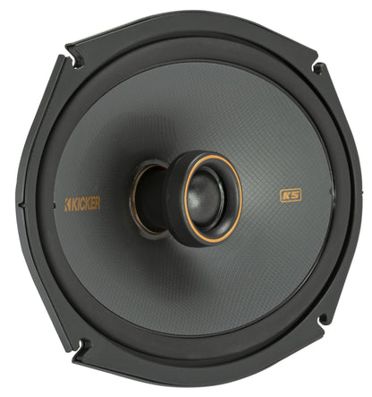 Kicker 51KSC6904 Coaxial Speaker System, 2-Way Design, Pair, 6" x 9", Pair