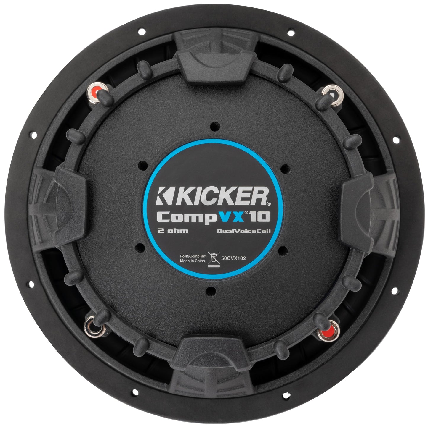 Kicker 50CVX104 10" CompVX 4-Ohm Subwoofer