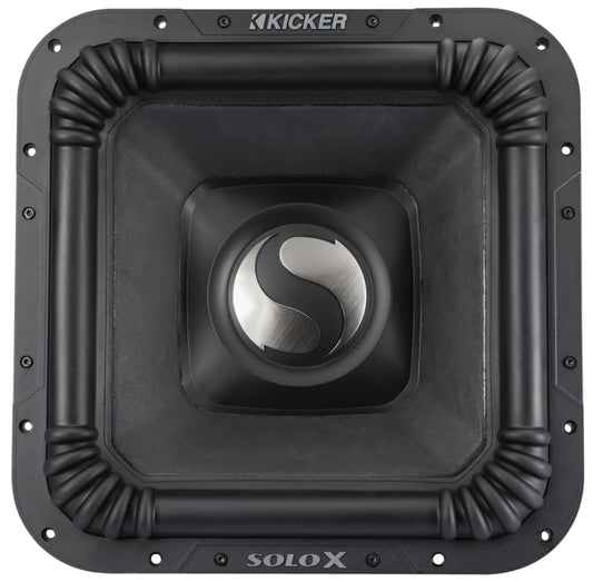 Kicker 49L7X182 - SoloX L7X 18-Inch (48cm), 3" Coil, Ferrite Competition Subwoofer