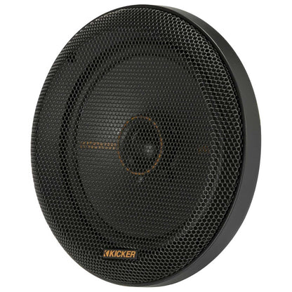 Kicker 51KSC6504 Coaxial Speaker System, 2-Way Design, Pair, 6.5", Pair